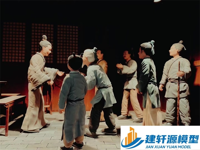 广西喻侃压粮饷军场景