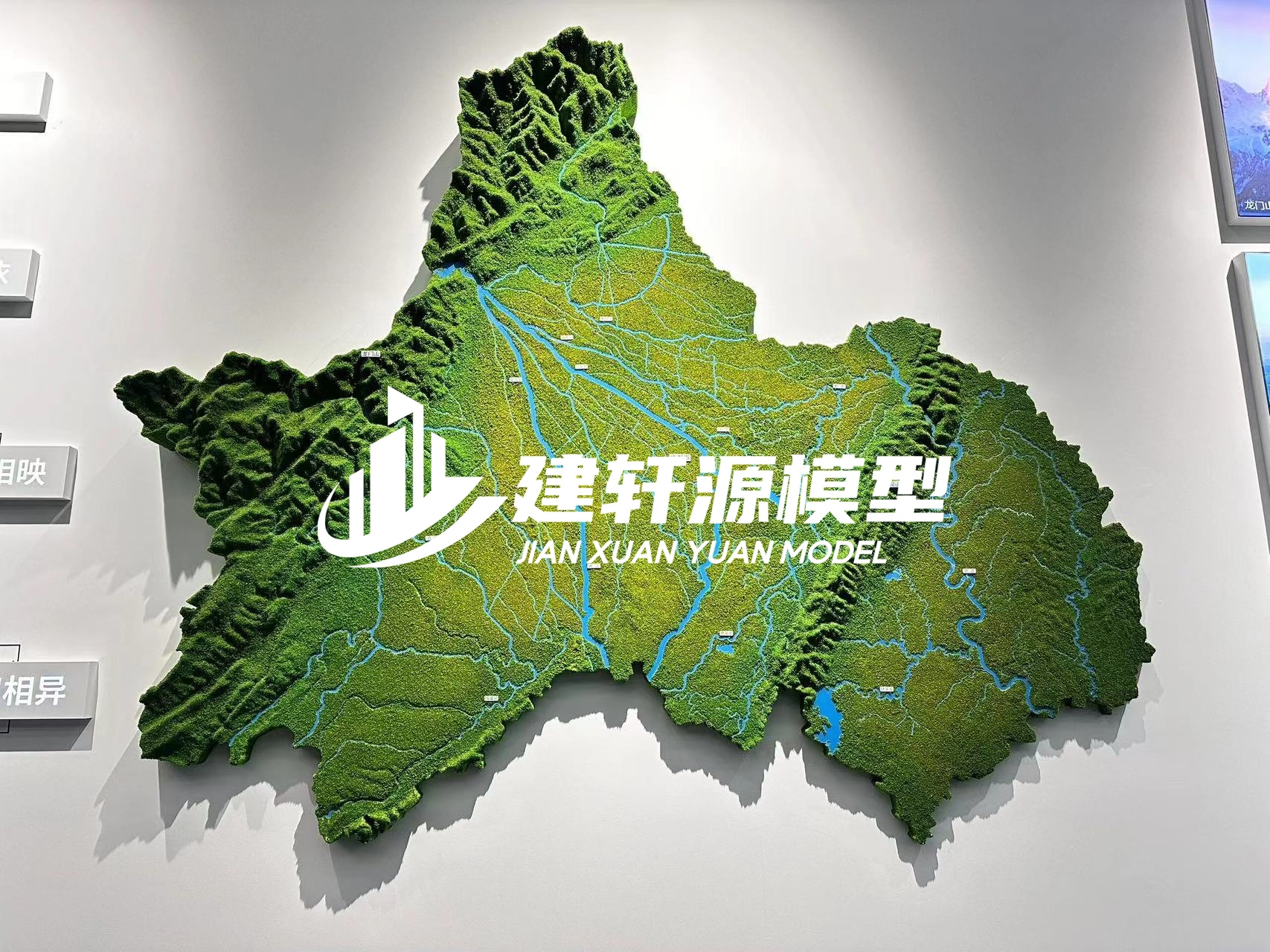 广西地形沙盘壁挂厂家