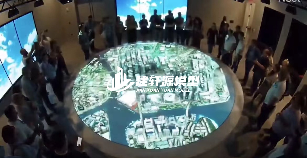 广西投影沙盘模型定制