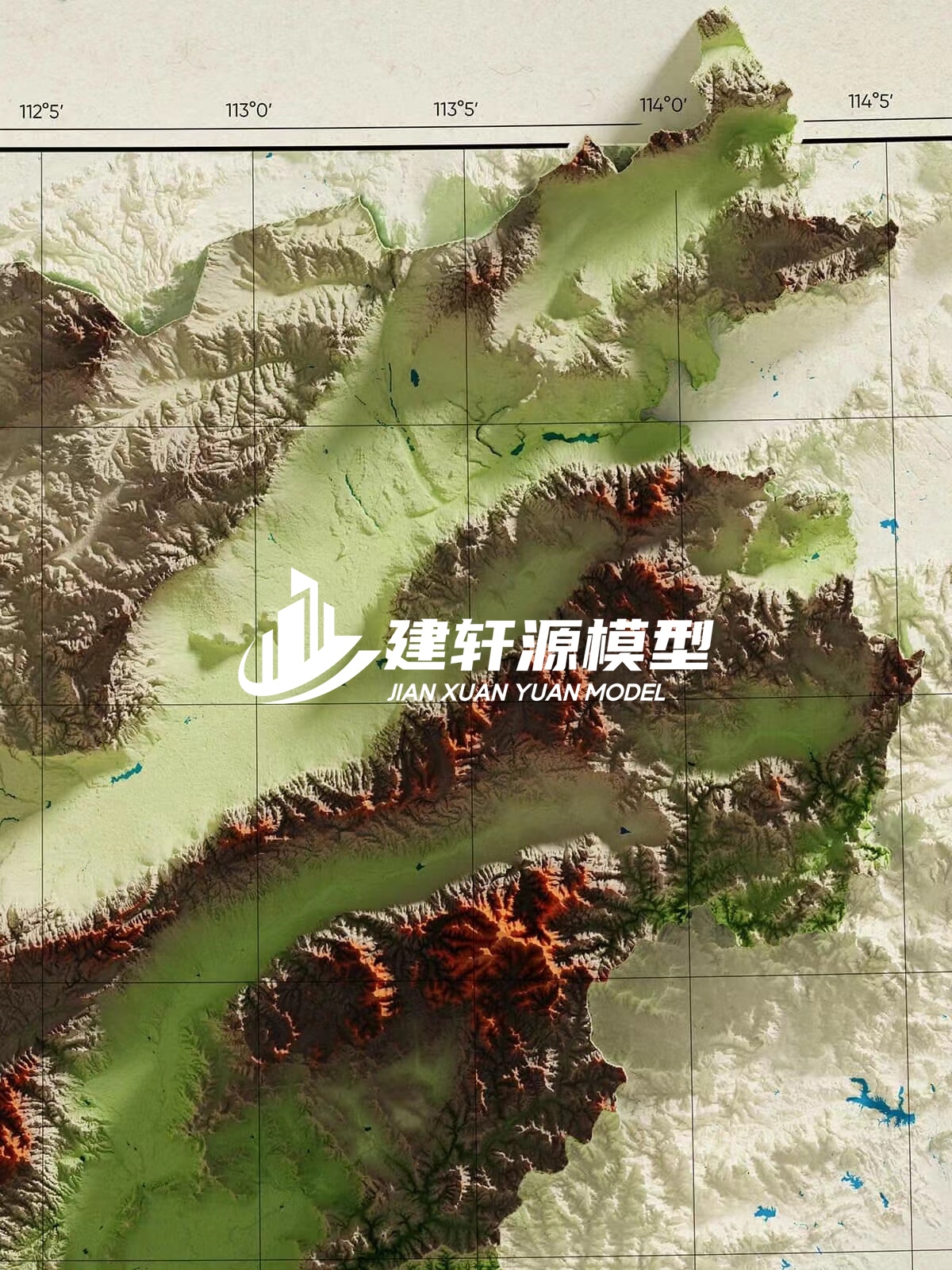 广西地形模型制作