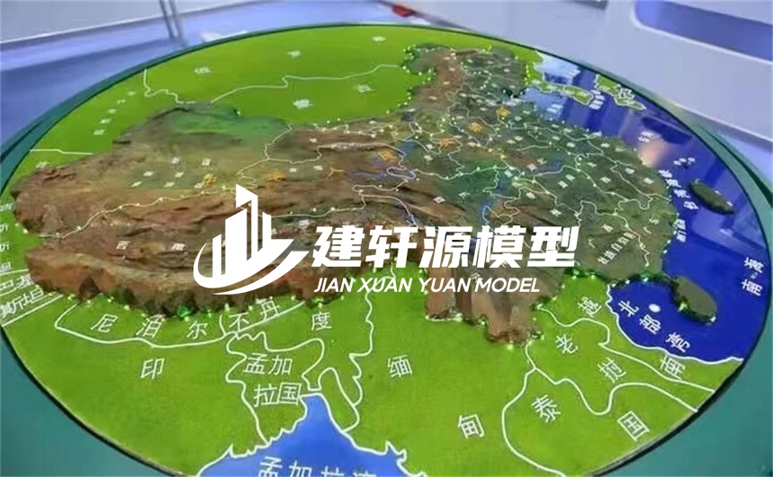 广西地形模型制作